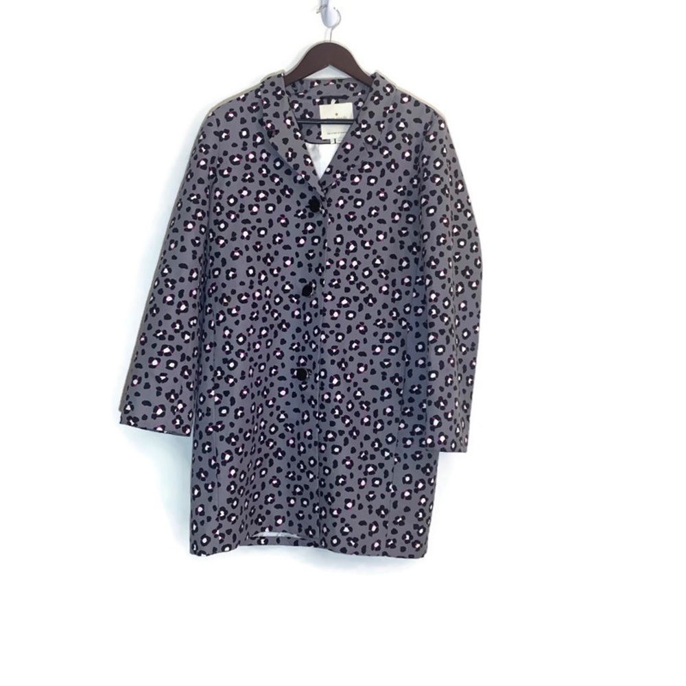 Kate Spade cyber cheetah feti coat large - Picture 11 of 11